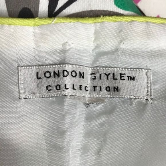 London Style Collection 14 back cutout dress - Picture 2 of 6